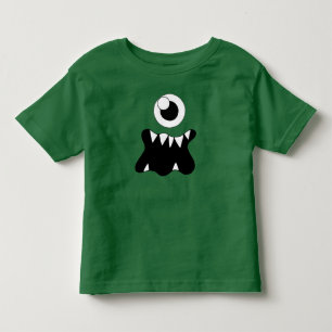 De Bebé Camiseta fea del monstruo
