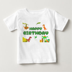 De Bebé Camiseta feliz cumpleaños - Celebrar con estilo