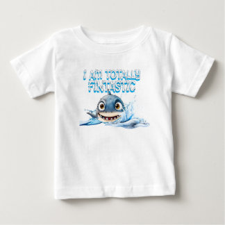 De Bebé Camiseta Fintastic Baby Shark | Océano Lindo