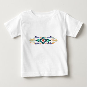 De Bebé Camiseta Floral Baby