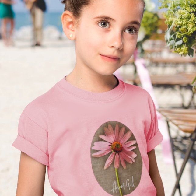 De Bebé Camiseta Flower Girl (Subido por el creador)