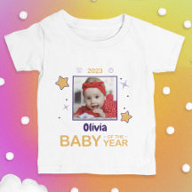Camiseta fotográfica del Personalizado Baby of the