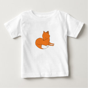 De Bebé Camiseta Fox Baby Fine Jersey, Blanco