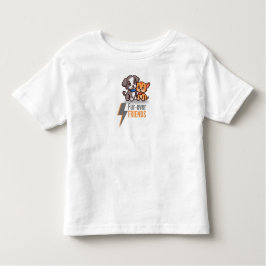 De Bebé Camiseta Fur-ever Friends – Mejores Amigos Perro y