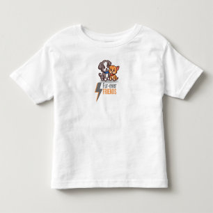 De Bebé Camiseta Fur-ever Friends – Mejores Amigos Perro y