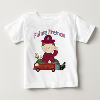 De Bebé Camiseta futura del bombero