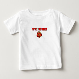 De Bebé Camiseta futura del bombero