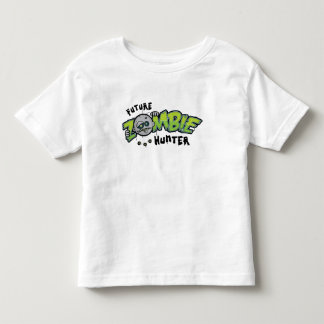 De Bebé Camiseta futura del niño del cazador del zombi