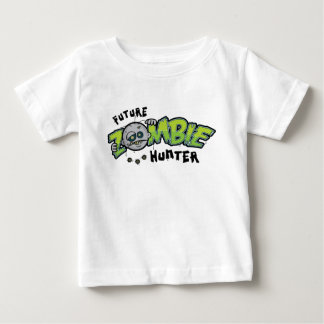 De Bebé Camiseta futura del niño del cazador del zombi