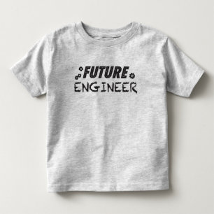 De Bebé Camiseta futura del niño del ingeniero