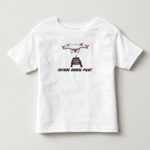 De Bebé Camiseta futura del niño del piloto del abejón