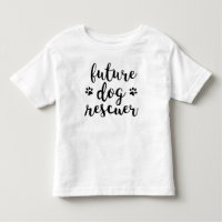 Camiseta futura del niño del salvador del perro