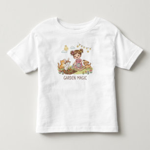 De Bebé Camiseta Garden Magic