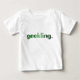 De Bebé camiseta geekling del niño