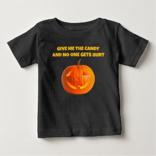 De Bebé Camiseta Give Me The Candy Baby