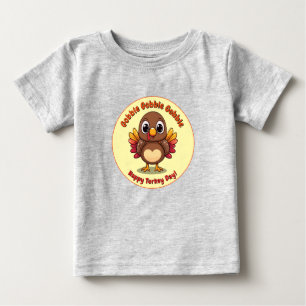 De Bebé Camiseta Gobble Gobble Gobble