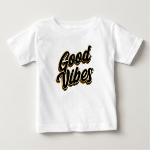 De Bebé Camiseta Good Vibes