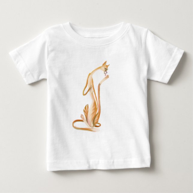 De Bebé Camiseta Graciosa Para Cebés (Anverso)
