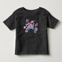 Camiseta gráfica “Girl Gang” para niñas pequeñas n