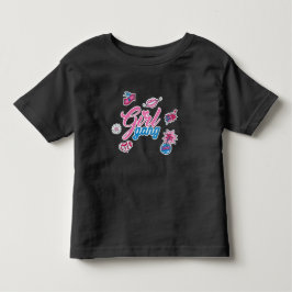 De Bebé Camiseta gráfica “Girl Gang” para niñas pequeñas n