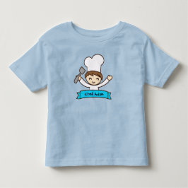 De Bebé Camiseta gráfica infantil "Pequeño Chef"