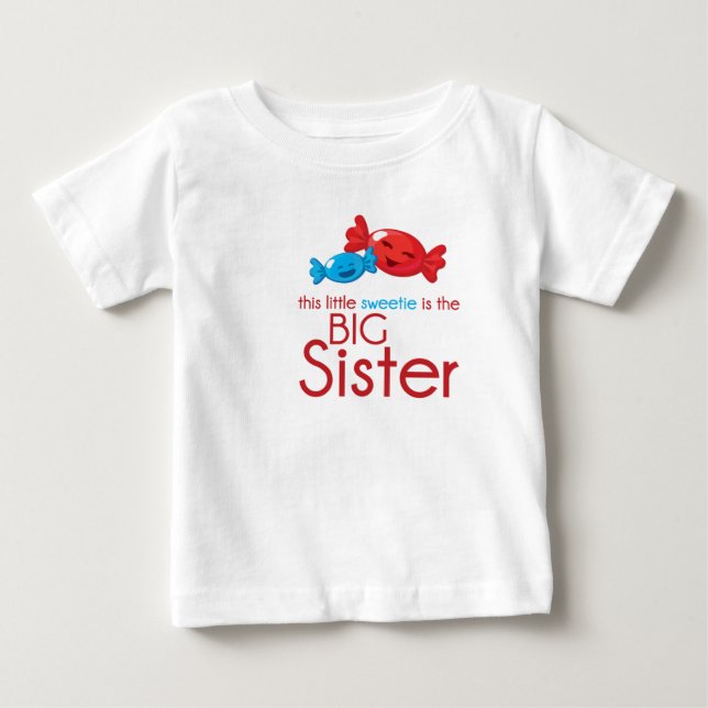 De Bebé Camiseta Gran Hermana (Anverso)