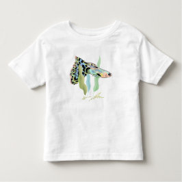 De Bebé Camiseta Guppy con Arcoiris