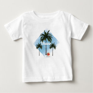 De Bebé Camiseta HAMbyWG Hawaiin Temática Palm Trees para
