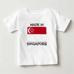 De Bebé Camiseta hecha en Singapur