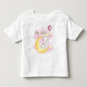 De Bebé Camiseta Hermana Mayor Hermana Menor Elefante Herm