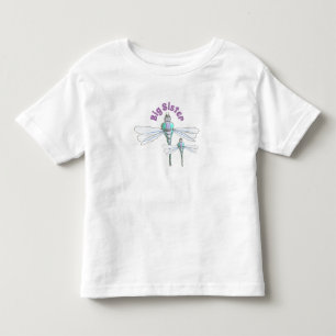 De Bebé Camiseta Hermana Mayor - Tema Libélula