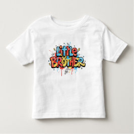De Bebé Camiseta Hermano Menor Graffiti Genial para Niños