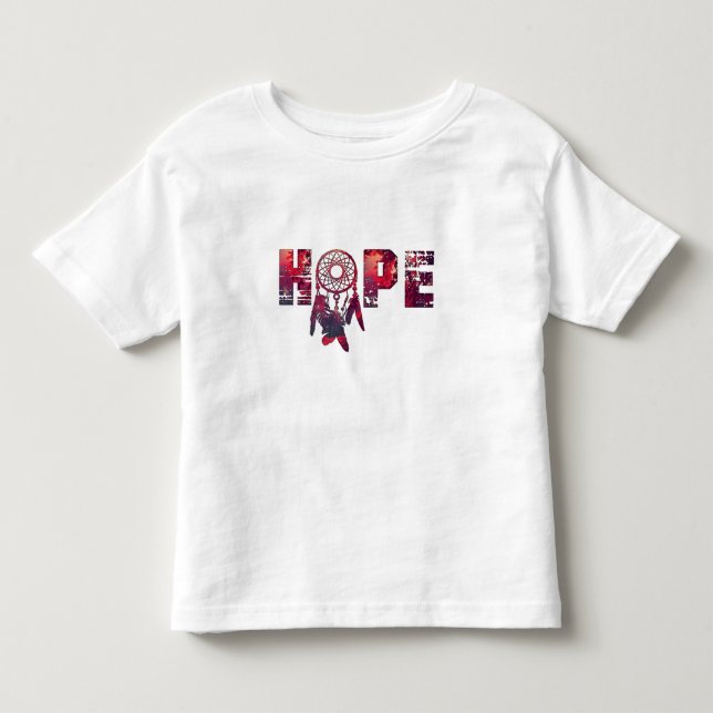 De Bebé Camiseta Hope Toddler (Anverso)