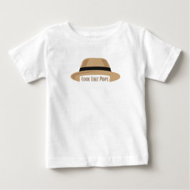 De Bebé Camiseta I'm cool like pops