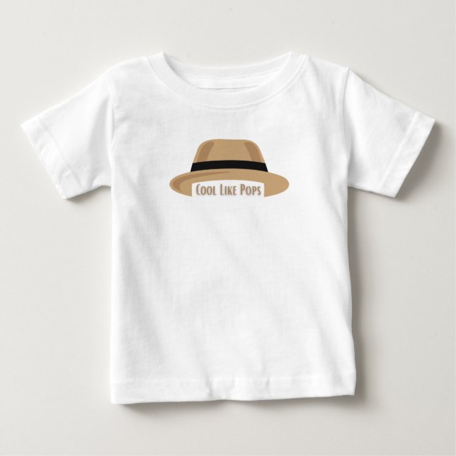 De Bebé Camiseta I'm cool like pops (Anverso)