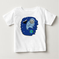 Camiseta infantil Astro-Tardígrada