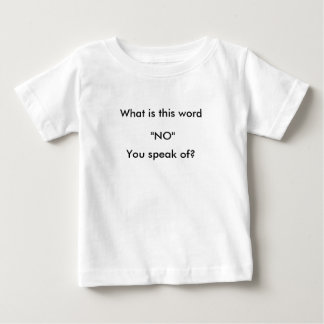 De Bebé Camiseta infantil, blanca