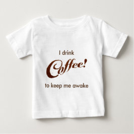De Bebé Camiseta infantil Coffee Grounds Coffee