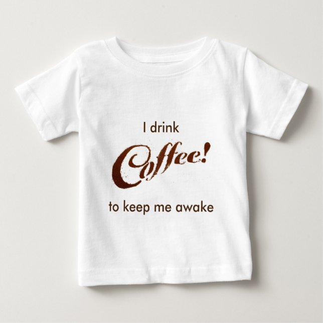 De Bebé Camiseta infantil Coffee Grounds Coffee (Anverso)