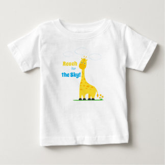 De Bebé Camiseta infantil con una jirafa adorable