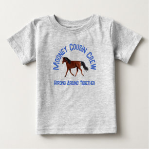 De Bebé Camiseta infantil Cousin Crew Horde