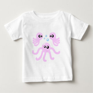 De Bebé Camiseta Infantil Cute Octopus