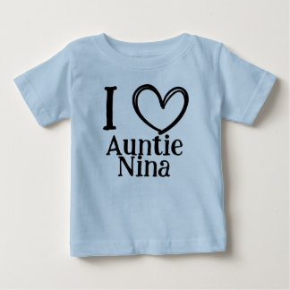 De Bebé Camiseta infantil/de toddler personalizada "Yo ❤️