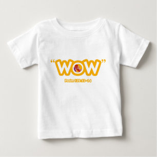 De Bebé Camiseta infantil del "wow"
