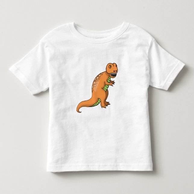 De Bebé Camiseta infantil Dinosaurio T-Rex (Anverso)