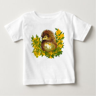 De Bebé Camiseta Infantil Diseñada para acuarela Hedgehog