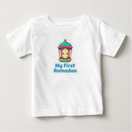 De Bebé Camiseta infantil Feliz Ramadan Linterna
