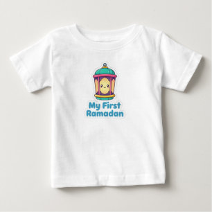 De Bebé Camiseta infantil Feliz Ramadan Linterna