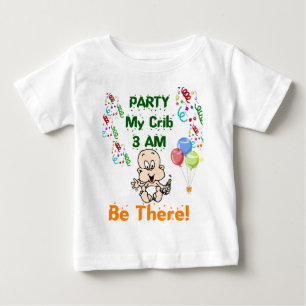 De Bebé Camiseta infantil Fiesta divertida