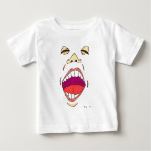 De Bebé Camiseta infantil "grita"